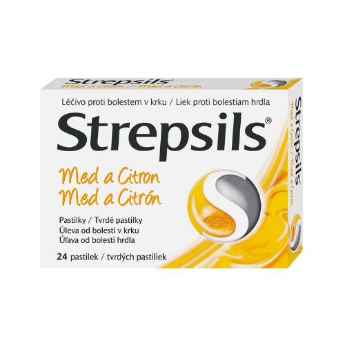 Strepsils Med a Citrón 24 pastiliek