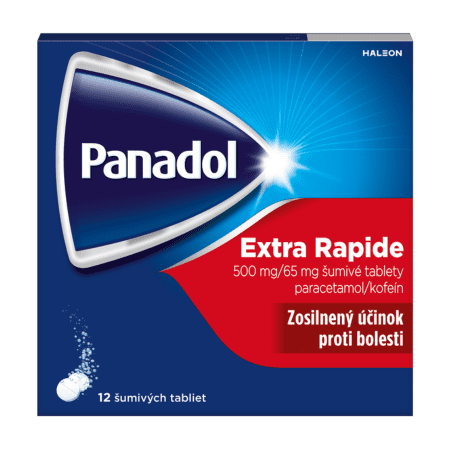 PANADOL Extra rapid proti bolesti 12 tabliet v zľave