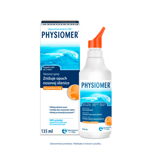 Zľava na PHYSIOMER Nosový sprej hypertonický 135 ml PHYSIOMER Nosový sprej hypertonický 135 ml v zľave