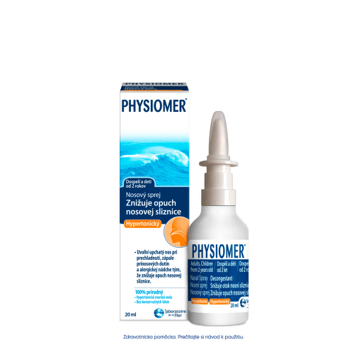 Zľava na PHYSIOMER Nosový sprej hypertonický 20 ml PHYSIOMER Nosový sprej hypertonický 20 ml v zľave