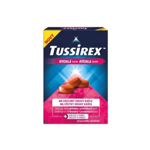 Zľava na TUSSIREX 20 pastiliek TUSSIREX 20 pastiliek v zľave
