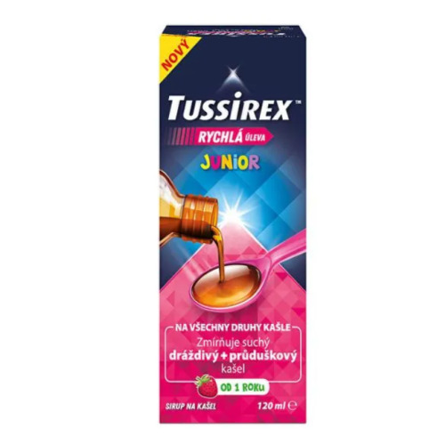 Zľava na TUSSIREX Junior sirup 120 ml TUSSIREX Junior sirup 120 ml v zľave