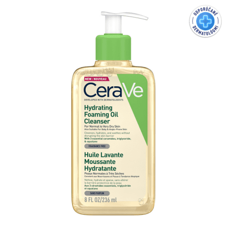 Zľava na CERAVE Hydratačný čistiaci penivý olej 236 ml CERAVE Hydratačný čistiaci penivý olej 236 ml v zľave