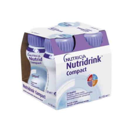 Zľava na NUTRIDRINK Compact neutrálna príchuť 4 x 125 ml NUTRIDRINK Compact neutrálna príchuť 4 x 125 ml v zľave
