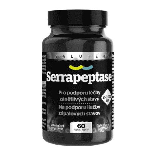 Zľava na SALUTEM Serrapeptase 250 000 I.U. 60 kapsúl SALUTEM Serrapeptase 250 000 I.U. 60 kapsúl v zľave