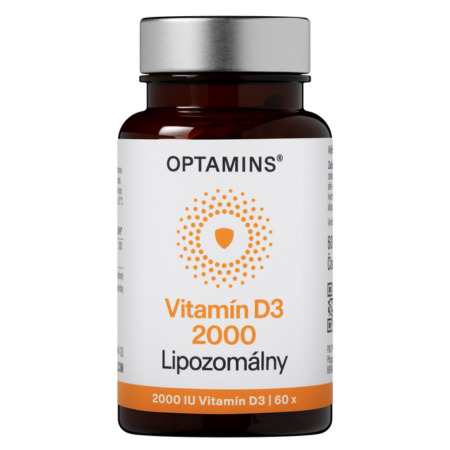 OPTAMINS Vitamín D3 2000 lipozomálny 60 kapsúl
