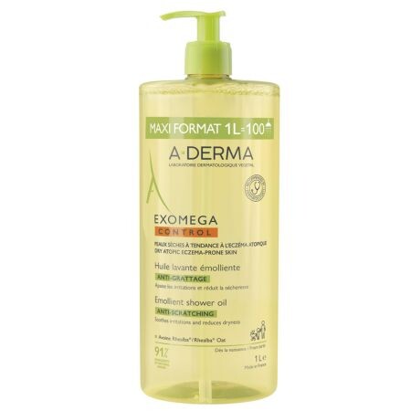 Zľava na A-DERMA Exomega control sprchový zvláčňujúci olej 1 l A-DERMA Exomega control sprchový zvláčňujúci olej 1 l v zľave