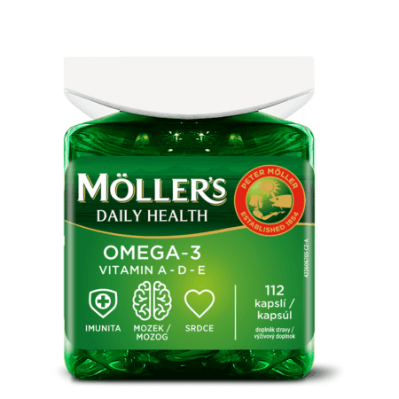 Zľava na MOLLER´S Möller´s Omega3 Daily Health rybí olej 112 kapsúl MOLLER´S Möller´s Omega3 Daily Health rybí olej 112 kapsúl v zľave