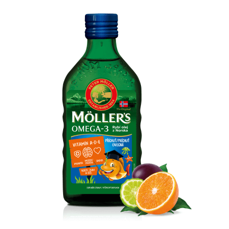 Zľava na MOLLER´S Omega 3 rybí olej ovocná aróma 250 ml MOLLER´S Omega 3 rybí olej ovocná aróma 250 ml v zľave