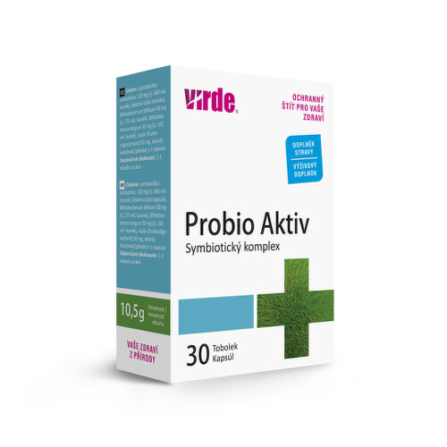 Zľava na VIRDE Probio aktiv 30 kapsúl VIRDE Probio aktiv 30 kapsúl v zľave