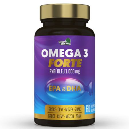 NATURPRODUKT Omega 3 Forte 60 kapsúl v zľave