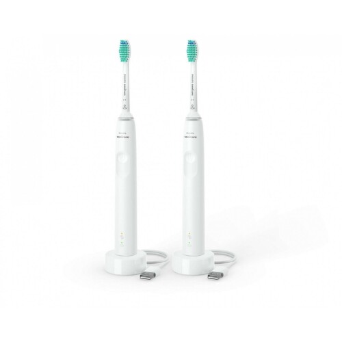 Zľava na PHILIPS SONICARE 3100 white HX3675/13 2 kusy PHILIPS SONICARE 3100 white HX3675/13 2 kusy v zľave
