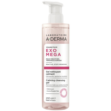Zľava na A-DERMA Exomega upokojujúci čistiaci gél 200 ml A-DERMA Exomega upokojujúci čistiaci gél 200 ml v zľave