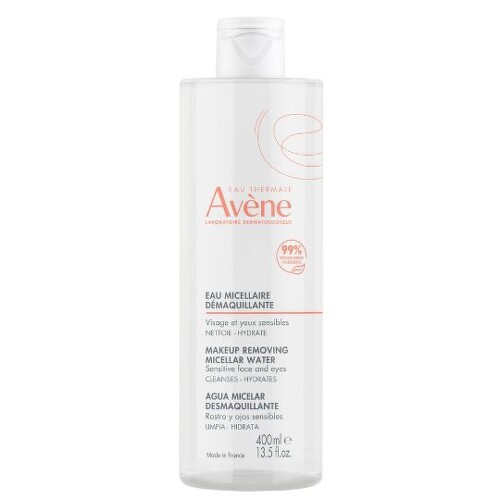AVENE Micelárna voda na odlíčenie 400 ml v zľave