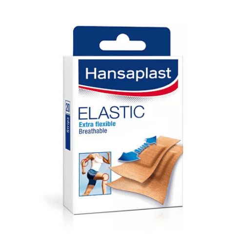 HANSAPLAST Elastic extra flexible náplasť 20 ks v zľave