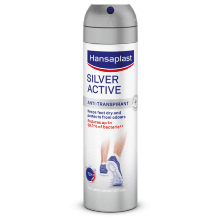 HANSAPLAST Silver active sprej na nohy 150 ml v zľave
