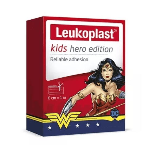 LEUKOPLAST Kids hero náplasť na rany 6 cm x 1 m pás 1 ks v zľave