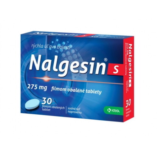 Zľava na NALGESIN S 30 tabliet NALGESIN S 30 tabliet v zľave