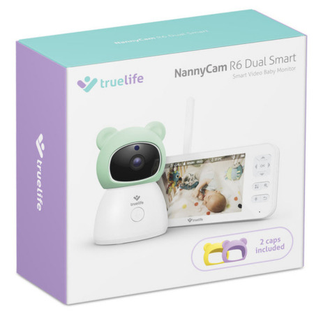 TRUELIFE NannyCam R6 dual smart digitálna video pestúnka 1 x 1 ks