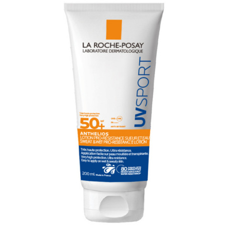 LA ROCHE-POSAY Anthelios UV sport lotion mlieko s ochranným faktorom SPF50+ 200 ml v zľave