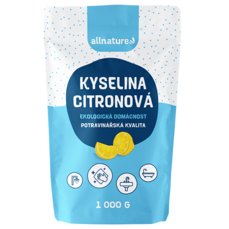 ALLNATURE Kyselina citrónová 1 kg