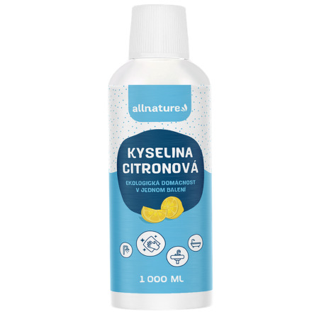 ALLNATURE Kyselina citrónová roztok 1 l