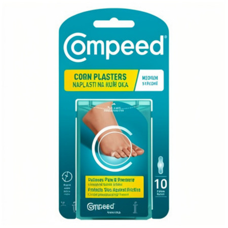 COMPEED Hydrokoloidná náplasť na kurie oká stredná inov.2026 10 ks