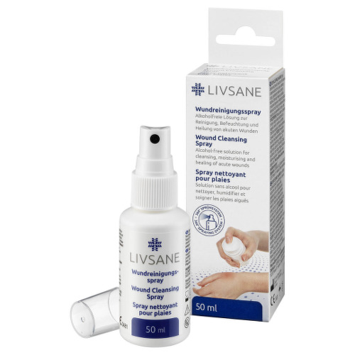 Zľava na LIVSANE Čistiaci sprej na rany 50 ml LIVSANE Čistiaci sprej na rany 50 ml v zľave