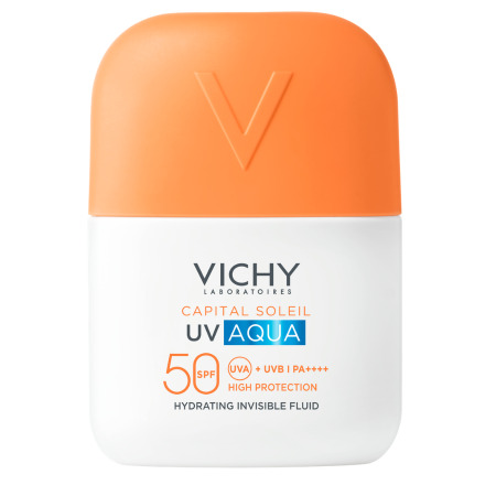 VICHY Capital soleil UV aqua hydratačný fluid s faktorom SPF50+ 50 ml v zľave