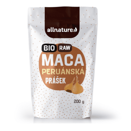 ALLNATURE Maca prášok bio raw 200 g v zľave