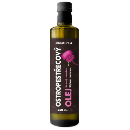 ALLNATURE  Ostropestrecový olej 250 ml v zľave