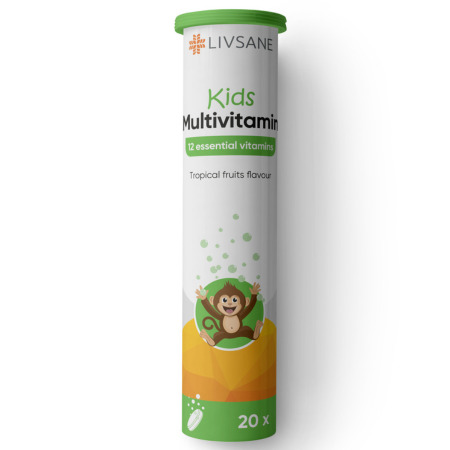 Zľava na LIVSANE A-Z Multivitamín pre deti 20 kusov LIVSANE A-Z Multivitamín pre deti 20 kusov v zľave