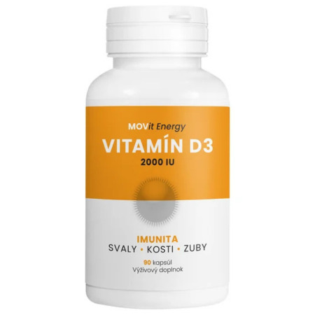 MOVIT Vitamín D3 2000 I.U. 50 mcg 90 kapsúl