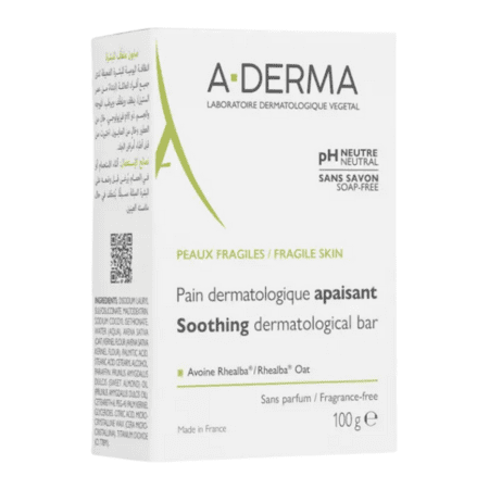 A-DERMA Upokojujúca dermatologická kocka 100 g v zľave