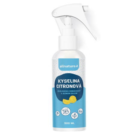 ALLNATURE Kyselina citrónová v spreji 500 ml