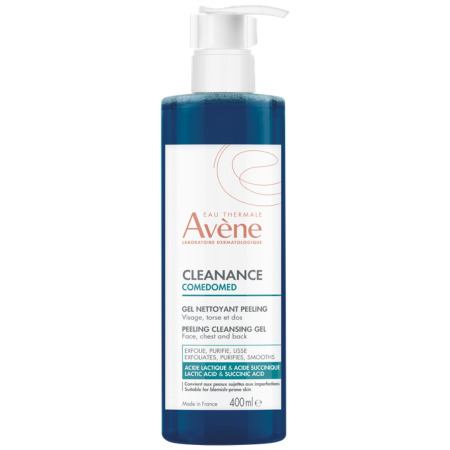 AVENE Cleanance comedomed peelingový čistiaci gél 400 ml v zľave