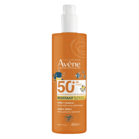 AVENE Resistant sprej pre celú rodinu SPF 50+ 400 ml v zľave