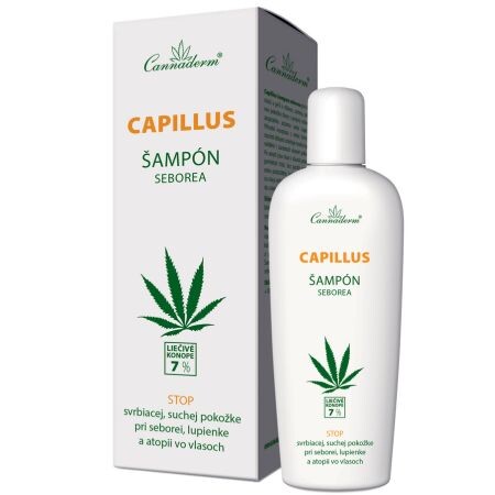 CANNADERM Capillus šampón seborea 150 ml v zľave