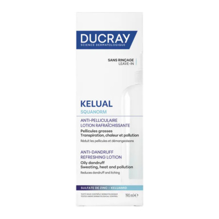 DUCRAY Kelual squanorm lotion osviežujúci roztok 190 ml v zľave