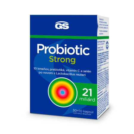 Zľava na GS Probiotic strong 30 + 10 kapsúl GS Probiotic strong 30 + 10 kapsúl v zľave