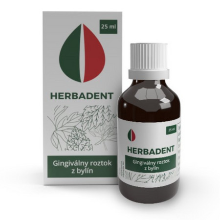 Zľava na HERBADENT Gingiválny roztok z bylín 25 ml HERBADENT Gingiválny roztok z bylín 25 ml v zľave