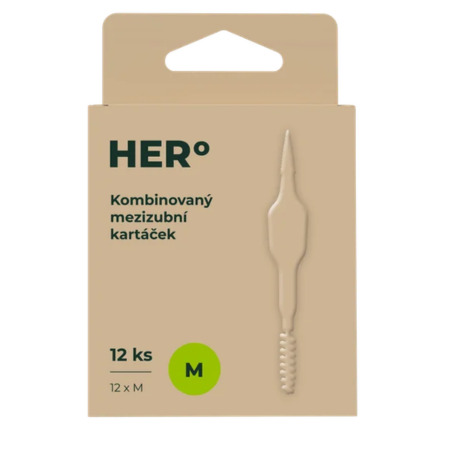Zľava na HERBADENT HERo medzizubná kefka kombinovaná M 1 x 12 ks HERBADENT HERo medzizubná kefka kombinovaná M 1 x 12 ks v zľave