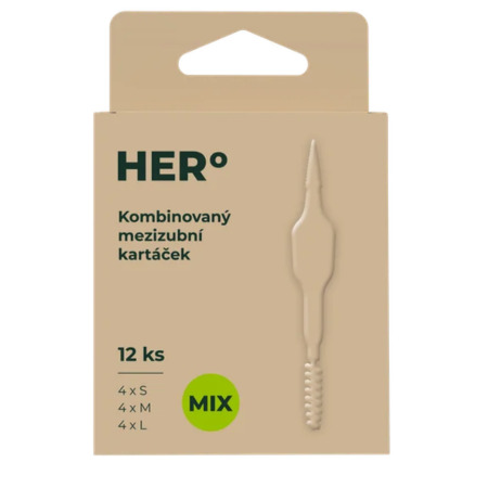 Zľava na HERBADENT HERo medzizubná kefka mix veľkosti S HERBADENT HERo medzizubná kefka mix veľkosti S