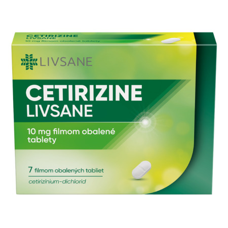 Zľava na LIVSANE Cetirizine 10 mg 1 x 7 tabliet LIVSANE Cetirizine 10 mg 1 x 7 tabliet v zľave