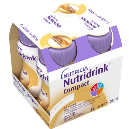 Zľava na NUTRIDRINK Compacts kávovou príchuťou 4 x 125 ml NUTRIDRINK Compacts kávovou príchuťou 4 x 125 ml v zľave
