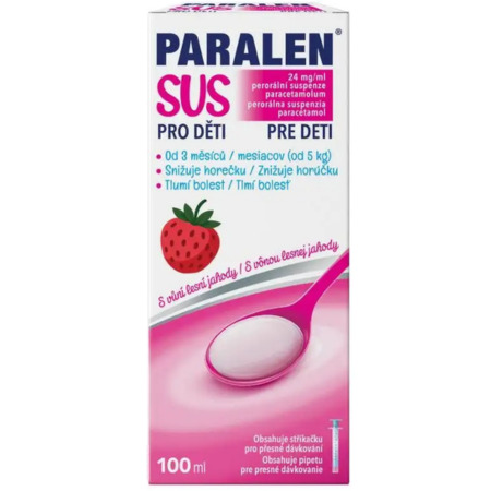 PARALEN SUS Pre deti suspenzia 100 ml v zľave