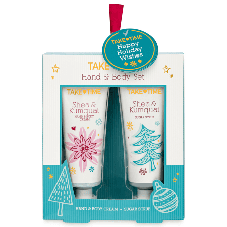 TAKE TIME Darčekový Hand&Body Shea&Kumquat set