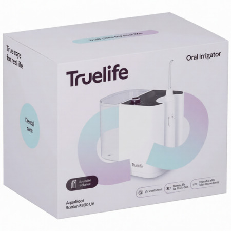 Zľava na TRUELIFE AquaFloss S800 UV ústna sprcha so stanicou nádržka 840 ml 1 x 1 ks TRUELIFE AquaFloss S800 UV ústna sprcha so stanicou nádržka 840 ml 1 x 1 ks v zľave