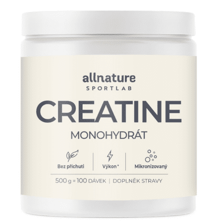 ALLNATURE Sportlab creatine monohydrát prášok bez príchute 500 g