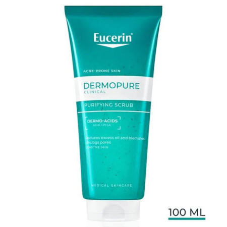 Zľava na EUCERIN Dermopure clinical čistiaci scrub pleť so sklonom k akné 100 ml EUCERIN Dermopure clinical čistiaci scrub pleť so sklonom k akné 100 ml v zľave